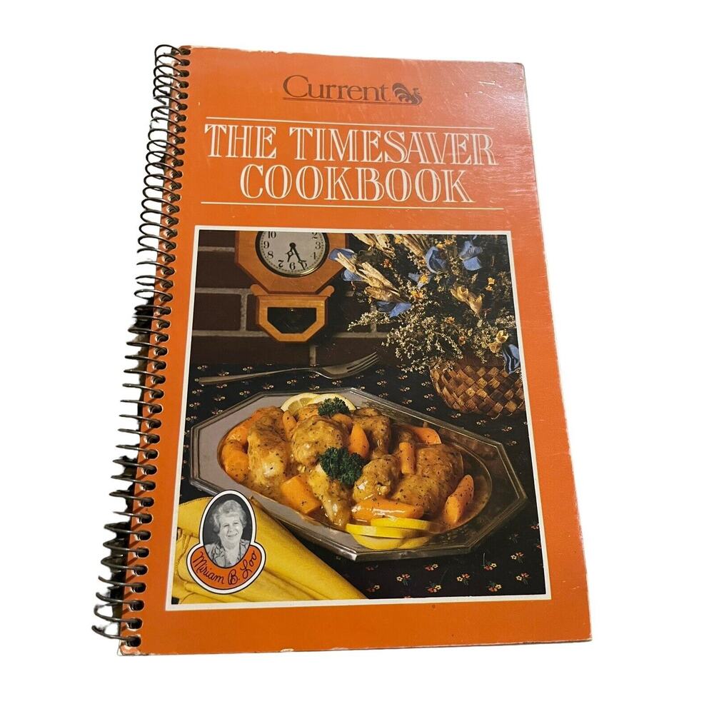 Vintage Current The Timesaver Cookbook Spiral Bound